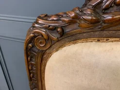 Pamono Vintage French Walnut Chairs, 1880, Set of 2 New