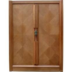 Pamono Vintage French Wardrobe by Guillerme Et Chambron, 1950s Sale