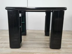 Pamono Vintage Game Table in Grey Fabric attributed to Pierluigi Molinari for Pozzi Milano, 1970s Outlet