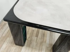 Pamono Vintage Game Table in Grey Fabric attributed to Pierluigi Molinari for Pozzi Milano, 1970s Outlet