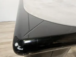 Pamono Vintage Game Table in Grey Fabric attributed to Pierluigi Molinari for Pozzi Milano, 1970s Outlet