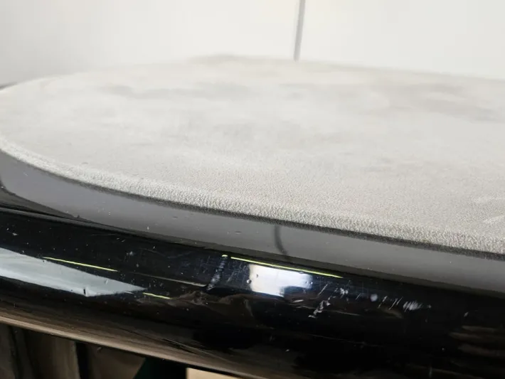 Pamono Vintage Game Table in Grey Fabric attributed to Pierluigi Molinari for Pozzi Milano, 1970s Outlet