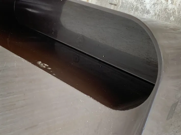 Pamono Vintage Game Table in Smoked Plastic with Wheels from Longato Outlet