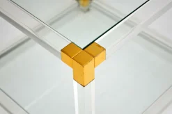 Pamono Vintage Glass and Acrylic Coffee Table, 1970s Sale