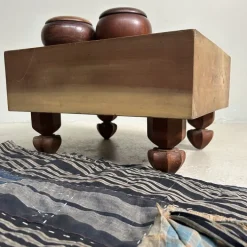 Pamono Vintage Go Game Board Goban Kaya, Japan, 1920, Set of 3 Clearance