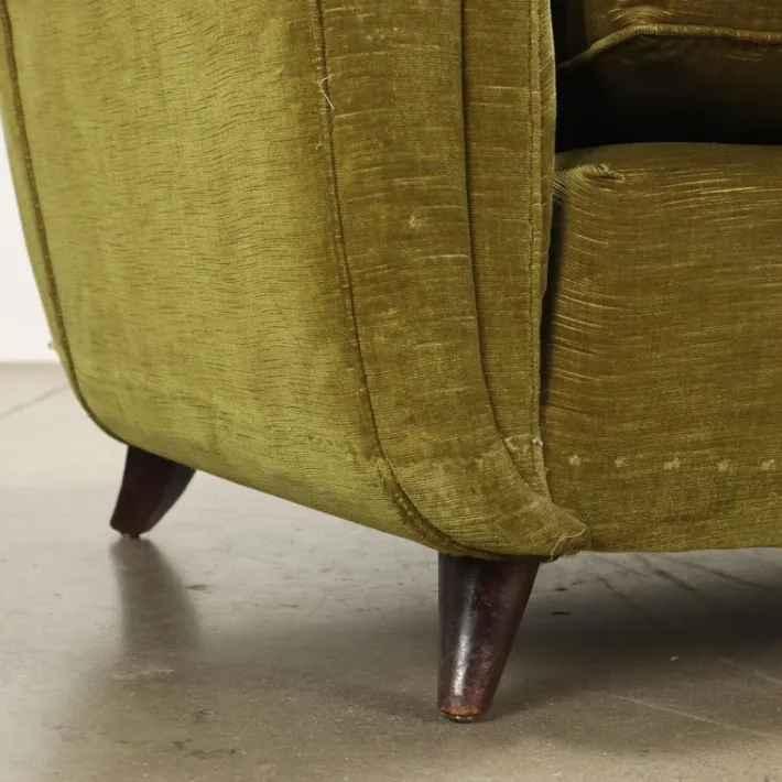 Pamono Vintage Green Sofa, 1950s Sale