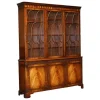 Pamono Vintage Hardwood Breakfront Display Bookcase from Bevan Funnell Online