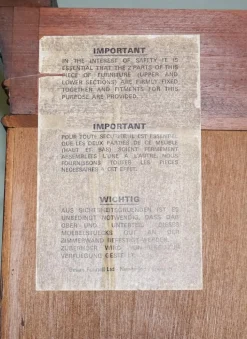 Pamono Vintage Hardwood Breakfront Display Bookcase from Bevan Funnell Online