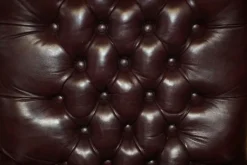 Pamono Vintage Heritage High Back Chesterfield Leather Office Captains Swivel Chair