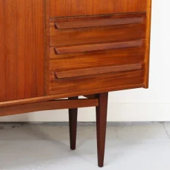 Pamono Vintage Highboard in Teak, 1960s Best