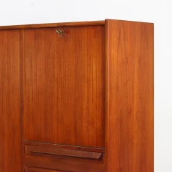 Pamono Vintage Highboard in Teak, 1960s Best