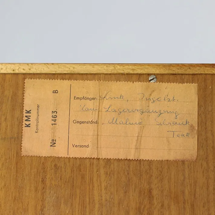 Pamono Vintage Highboard in Teak, 1960s Best