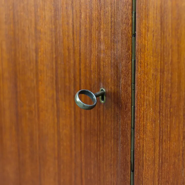 Pamono Vintage Highboard in Teak, 1960s Best