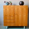 Pamono Vintage Highboard inn Wood, 1950s Sale