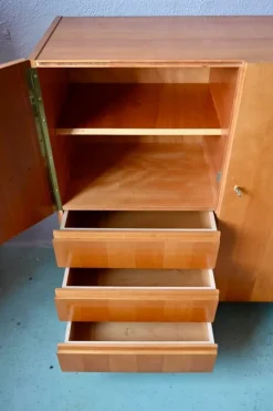 Pamono Vintage Highboard inn Wood, 1950s Sale