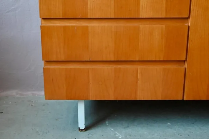 Pamono Vintage Highboard inn Wood, 1950s Sale