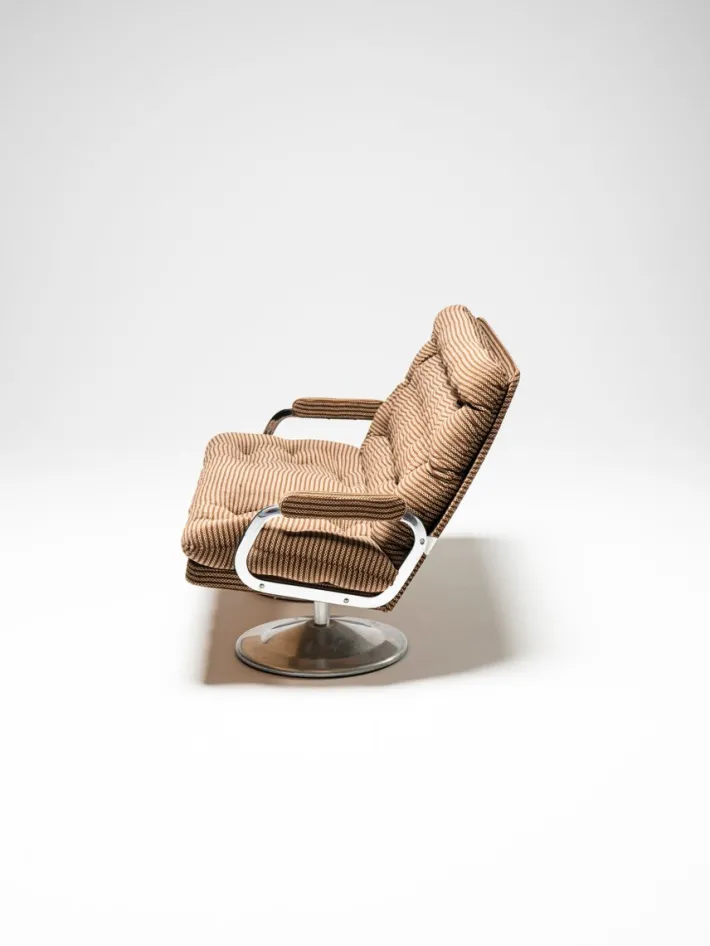 Pamono Vintage Hungarian Space Age Sofa and Chairs, 1950s, Set of 3 Hot