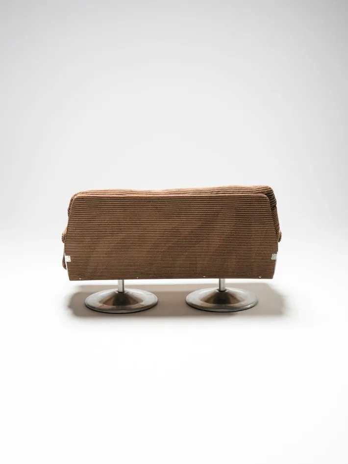 Pamono Vintage Hungarian Space Age Sofa and Chairs, 1950s, Set of 3 Hot