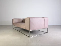 Pamono Vintage Ile Cube Sofa in Leather from Living Divani