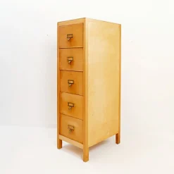 Pamono Vintage Industrial Five-Drawer Filing Cabinet Best