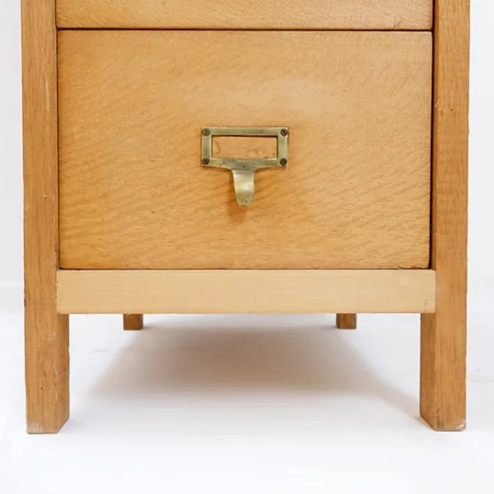 Pamono Vintage Industrial Five-Drawer Filing Cabinet Best