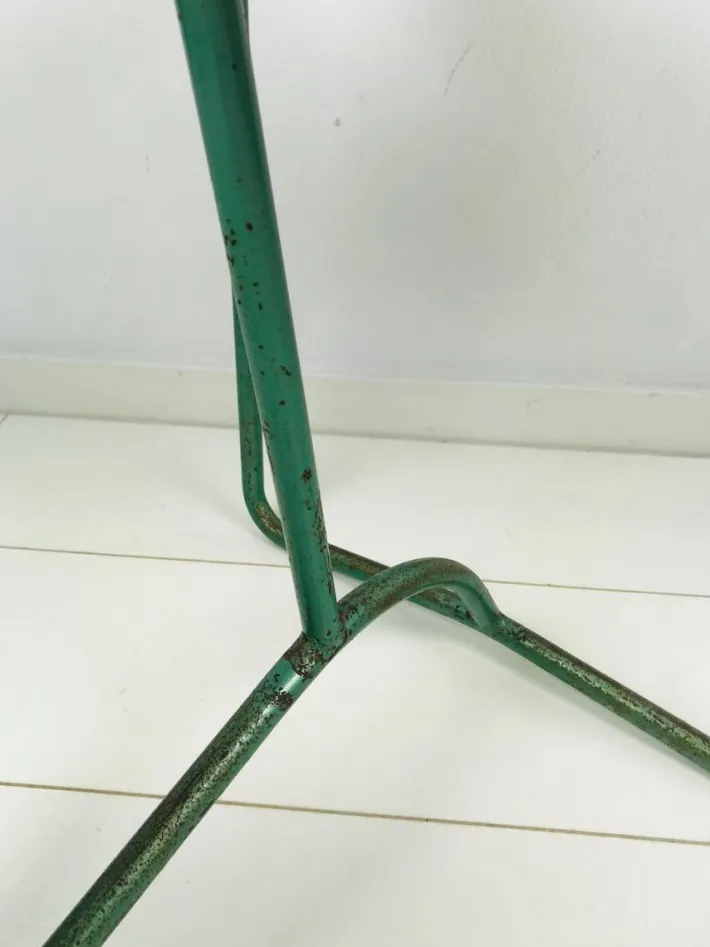 Pamono Vintage Industrial Metal and Wood Children's Desk Discount