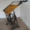 Pamono Vintage Iron Architects Drawing Table, 1920s Hot