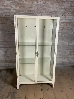 Pamono Vintage Iron Medicine Cabinet, 1930s Outlet
