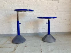Pamono Vintage Italian Adjustable Tables, 1980s, Set of 2 Outlet