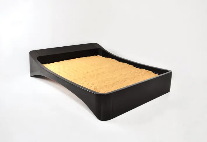 Pamono Vintage Italian Bed from Astarte Milano, 1970s Best