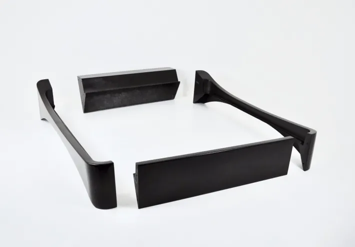 Pamono Vintage Italian Bed from Astarte Milano, 1970s Best