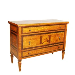 Pamono Vintage Italian Chest of Drawers from Meroni & Fossati, 1890s Online