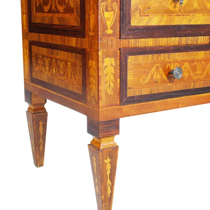 Pamono Vintage Italian Chest of Drawers from Meroni & Fossati, 1890s Online
