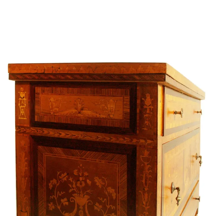 Pamono Vintage Italian Chest of Drawers from Meroni & Fossati, 1890s Online