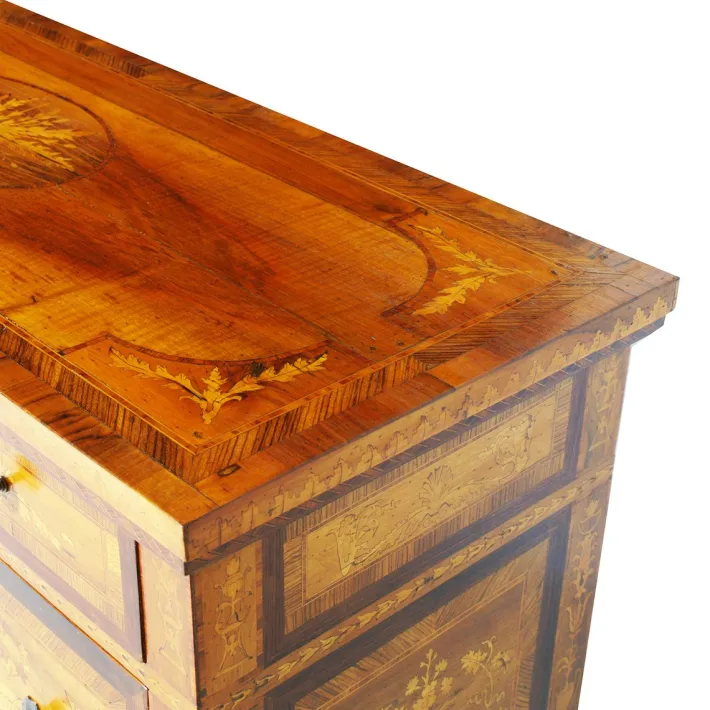 Pamono Vintage Italian Chest of Drawers from Meroni & Fossati, 1890s Online