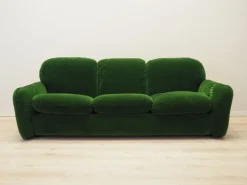 Pamono Vintage Italian Green Velour Sofa by Arrigo Arrigoni for Busnelli, 1970s Online