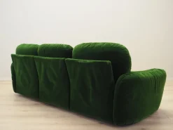 Pamono Vintage Italian Green Velour Sofa by Arrigo Arrigoni for Busnelli, 1970s Online