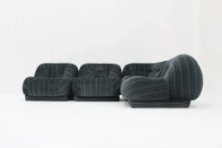Pamono Vintage Italian Modular Sectional Sofa 1970s, Set of 4 Hot
