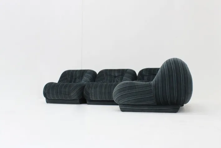 Pamono Vintage Italian Modular Sectional Sofa 1970s, Set of 4 Hot