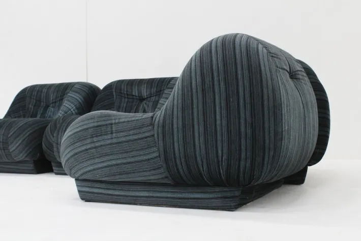 Pamono Vintage Italian Modular Sectional Sofa 1970s, Set of 4 Hot