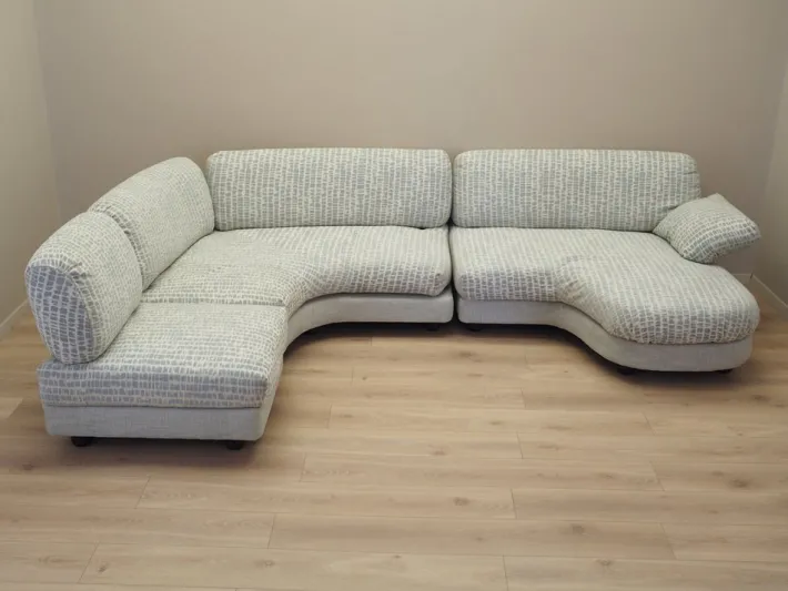 Pamono Vintage Italian Modular Three-Piece Corner Sofa, 1970s, Set of 3