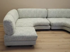 Pamono Vintage Italian Modular Three-Piece Corner Sofa, 1970s, Set of 3