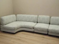 Pamono Vintage Italian Modular Three-Piece Corner Sofa, 1970s, Set of 3