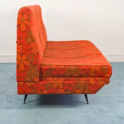 Pamono Vintage Italian Orange Sofa, 1960s