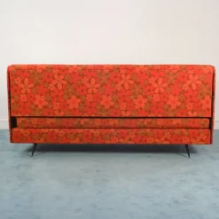 Pamono Vintage Italian Orange Sofa, 1960s