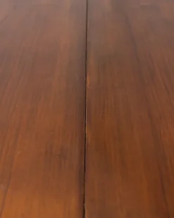 Pamono Vintage Italian Round Table in Wood and Brass, 1960s Online