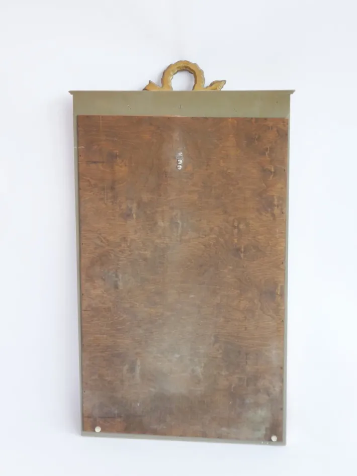 Pamono Vintage Italian Style Console Table with Mirror in Giltwood, 1960s, Set of 2 Discount