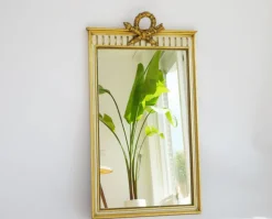 Pamono Vintage Italian Style Console Table with Mirror in Giltwood, 1960s, Set of 2 Discount