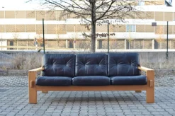 Pamono Vintage Leather Bonanza Sofa by Esko Pajamies for Asko Outlet