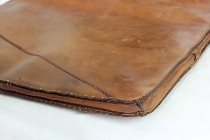 Pamono Vintage Leather Gym Mat, Former Czechoslovakia, 1930s Online